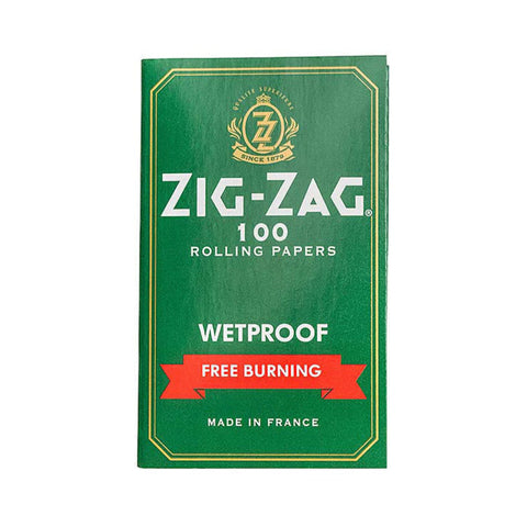 Zig-Zag | Single Wide Green (Wet Proof) Papers