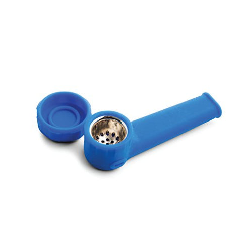 Silicone Handpipe w/ Lid