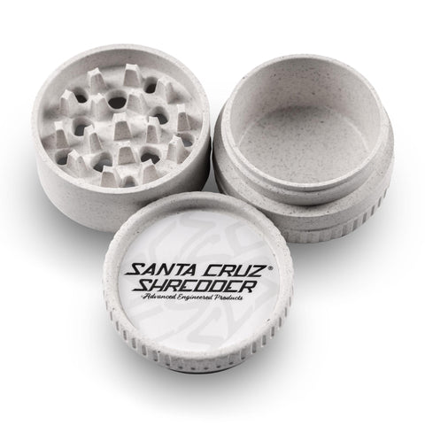 Santa Cruz Shredder | 3 Piece Hemp Coloured Grinder