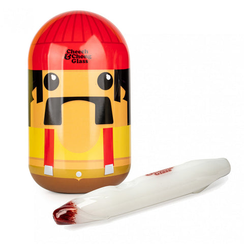 Cheech & Chong Glass | Pipe with Collector's Tin (Labrador)