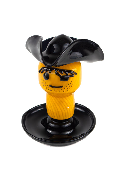 Ginger | 19mm Lego Man Pirate Dome & Cap