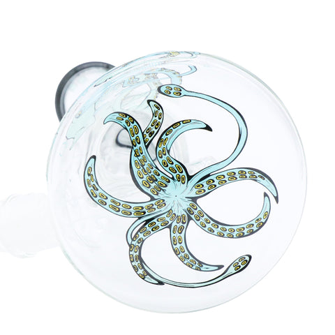 Infyniti | 14" Untamed Beaker (with Perc) - Blue Squid