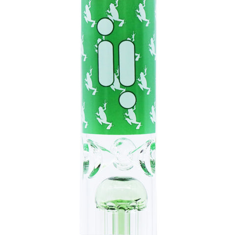 Infyniti | 14" Untamed Beaker (with Perc) - Frog