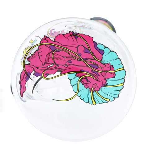 Infyniti | 14" Untamed Beaker (with Perc) - Jellyfish