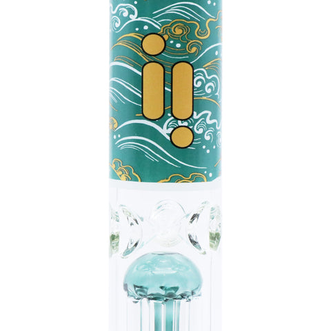 Infyniti | 14" Untamed Beaker (with Perc) - Koi Fish