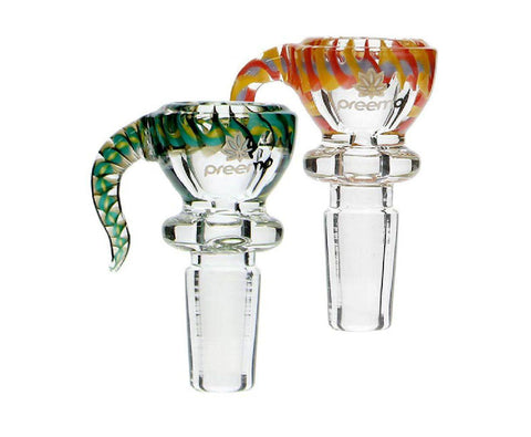 Preemo | 14mm Helix Bowl - Peace Pipe 420