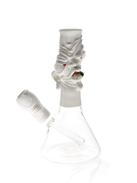 Zii | White Mini Tube - Peace Pipe 420