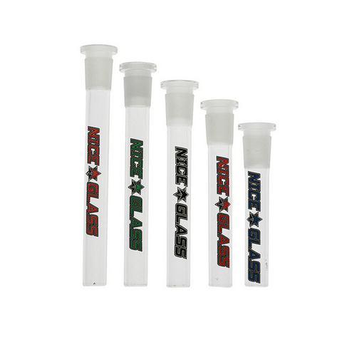 Nice Glass | Open Ended Stem - Peace Pipe 420