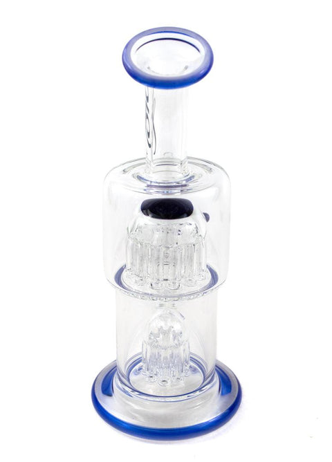 Toro | XL Double Macro - 7/13 (Bipolar Blue & White) - Peace Pipe 420