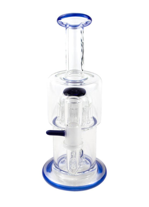 Toro | XL Double Macro - 7/13 (Bipolar Blue & White) - Peace Pipe 420